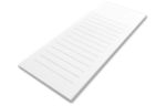 4 x 5 1/2 Ruled Notepad (50 Sheets/Pad) White 100% Recycled