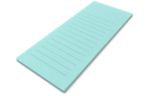 4 x 5 1/2 Blank Notepad (50 Sheets/Pad) Seafoam