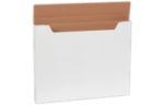 20 x 16 x 1 Jumbo Fold-Over Mailer White