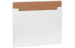 36 x 24 x 1/4 Jumbo Fold-Over Mailer (Pack of 20) White
