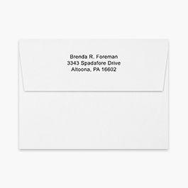 printed mailing envelopes