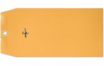 3 3/8 x 6 Open End Envelope w/Clasp Golden Kraft
