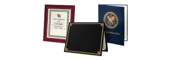 Certificate Holders & Diploma Covers | Folders.com