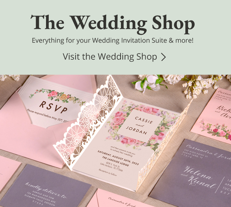 The Wedding Shop | Envelopes.com