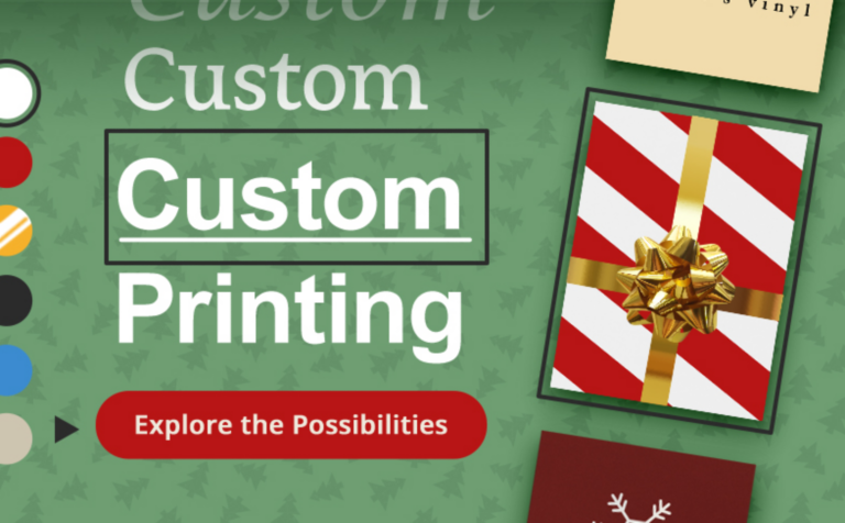 Holiday Custom Printing | Folders.com
