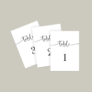 Table Numbers | Envelopes.com
